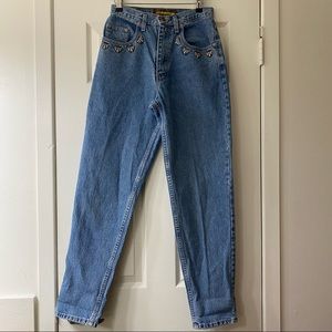 Vintage Ikeda Utility Jeans with Silver Studded Pockets